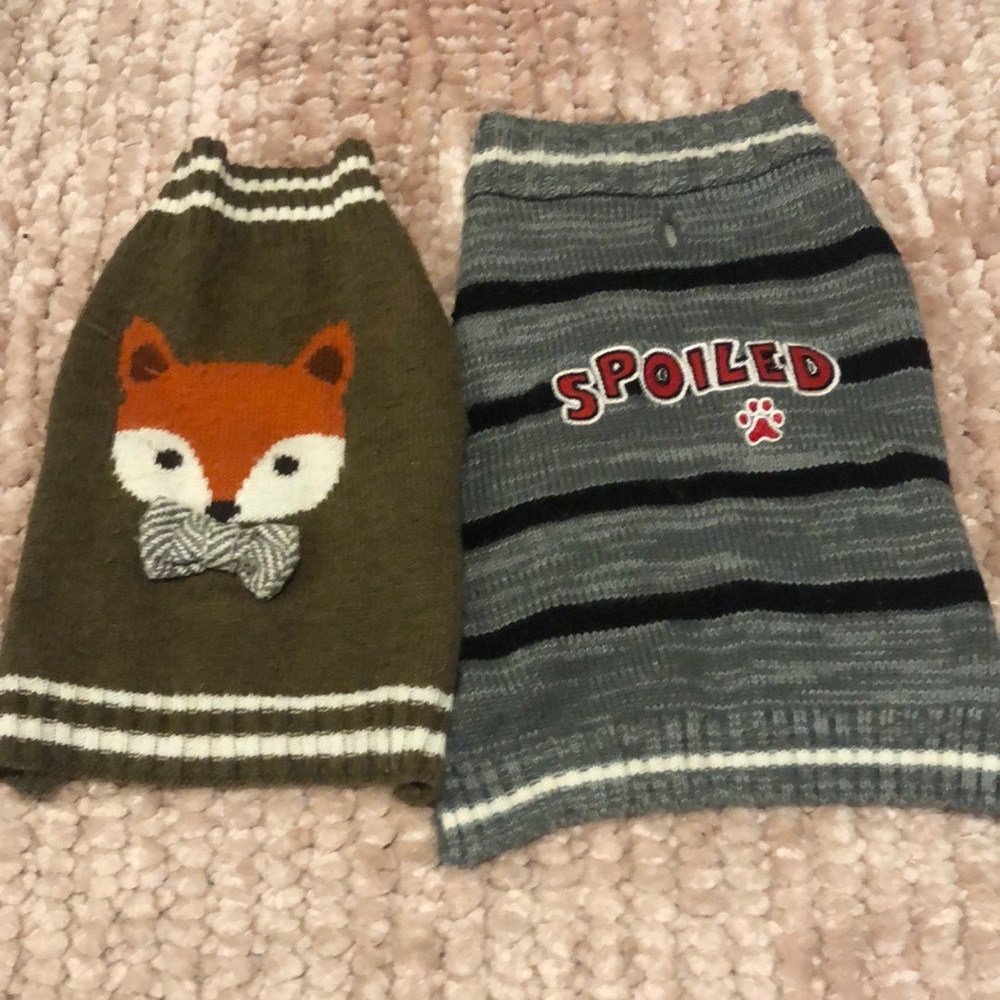 dog sweater bundle